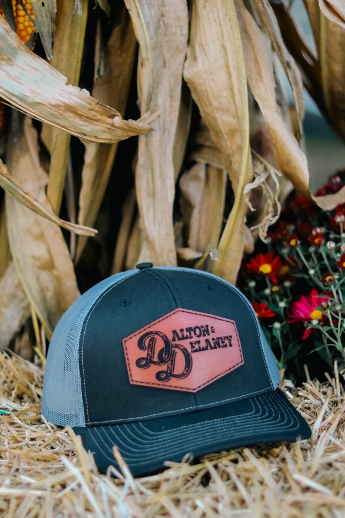 Dalton & Delaney Leather Patch Hat